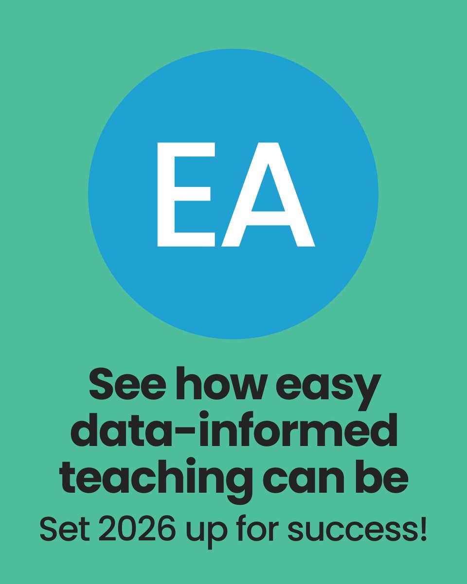 Still guessing where your students are at? 🎯Pinpoint gaps, track growth &amp; simplify reporting with a FREE EA trial today: hubs.la/Q03WcCN00