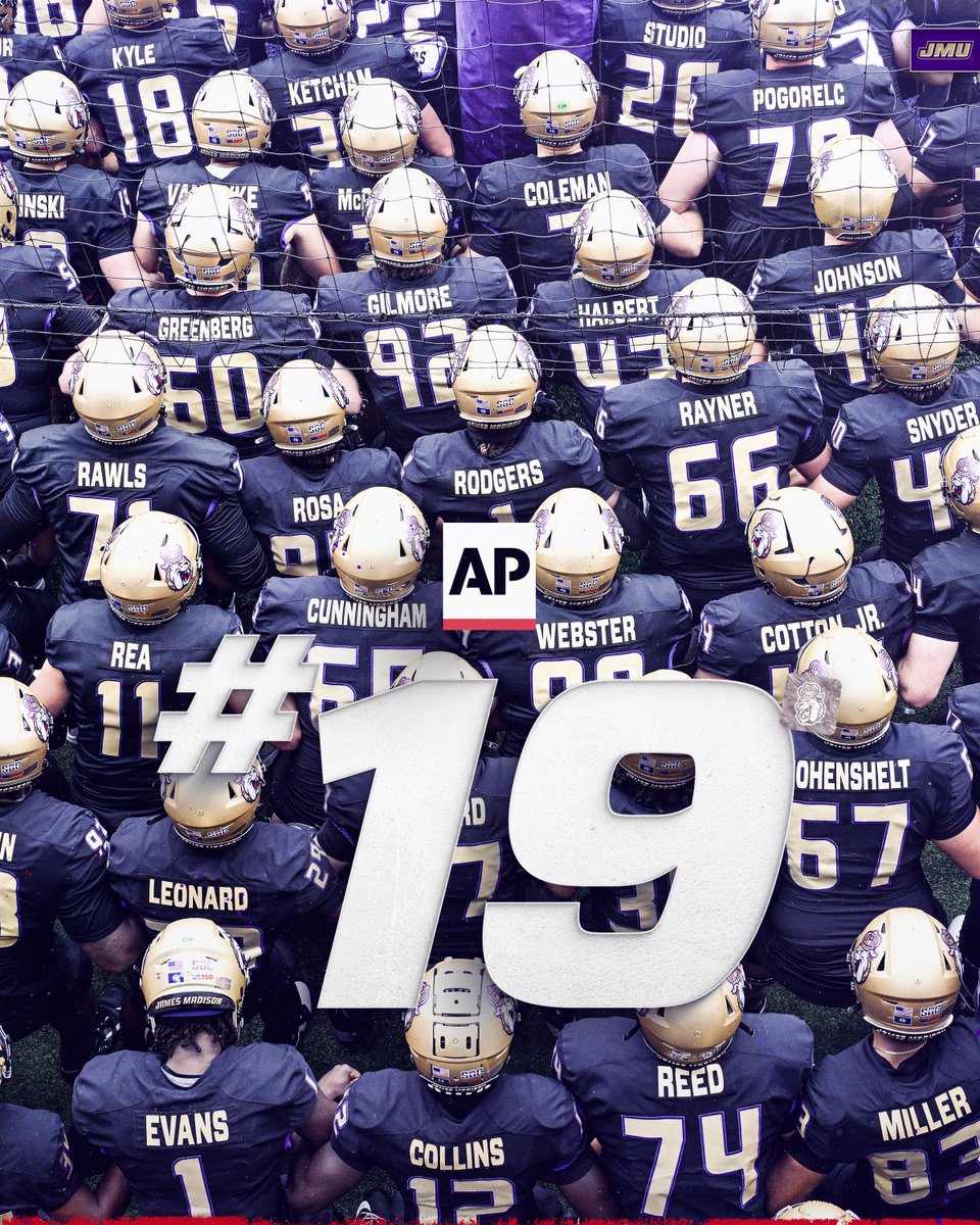 JMUFootball's tweet image. The final rankings heading into the postseason.

#GoDukes