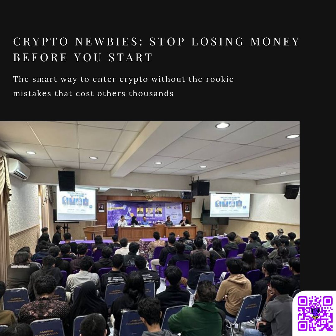 CesarEs72442431's tweet photo. New to crypto? Start smart. 🧠 Here are 5 essential strategies for safe investing: 1️⃣ Research before you invest Check the team, roadmap, and community 2️⃣ Start small &amp; diversify Never invest more than you can afford to lose 3️⃣ Understand risk management Set stop-losses and https://t.co/PIc6lCBiex