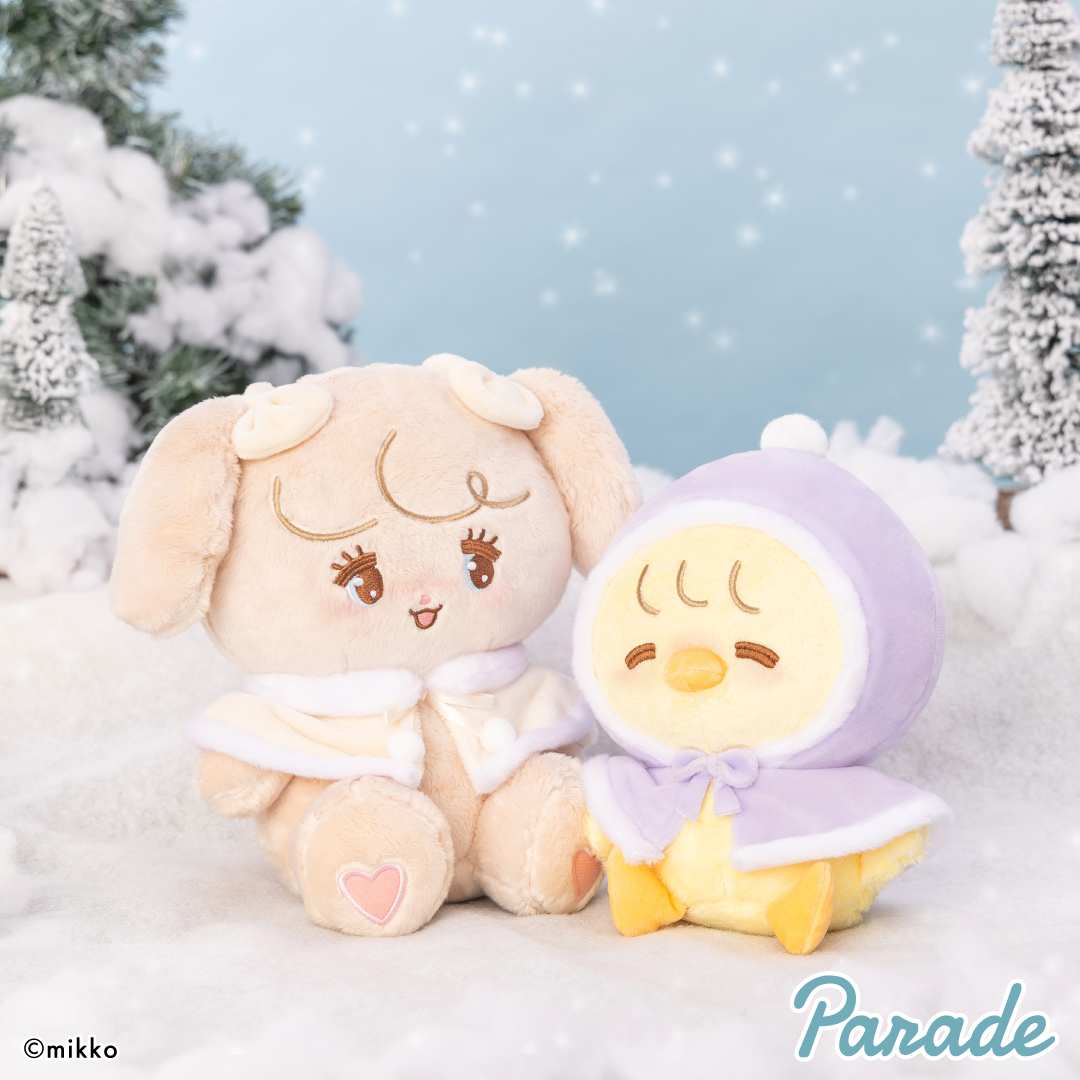 おめかし♡ポンチョマスコット mikko illustrations 6種セット