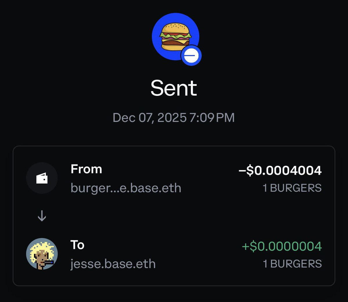 Burger Money 🍔 tweet media