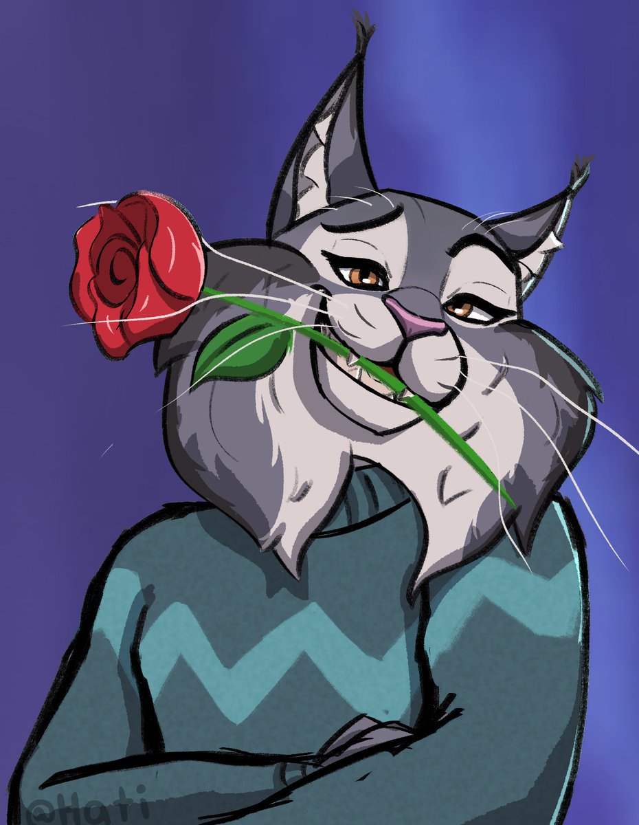 Lorat_Nar's tweet photo. Welp... I just watched Zootopia 2 and could not escape the Pawbert Wave (TM)

Idea for this piece from a meme btw xd

#zootopia2 #pawbertlynxley #rose #lynx https://t.co/0WlW993EmG