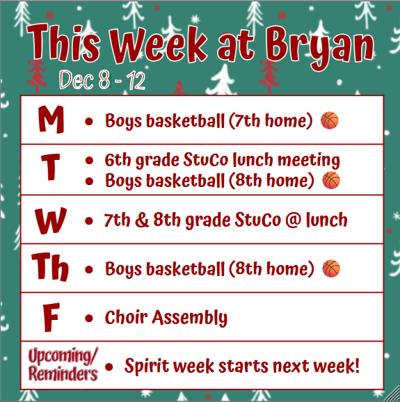 Bryan Middle School tweet media