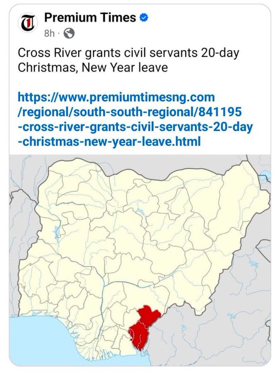 iambabangida_'s tweet image. Interesting to see Cross River grant civil servants 20 days off for Christmas and New Year !!!

Yet when breaks are considered for children fasting in high heat up north areas in Nigeria, certain voices  on this app that were very loud are now quite !!!

Time reveals true colors,…