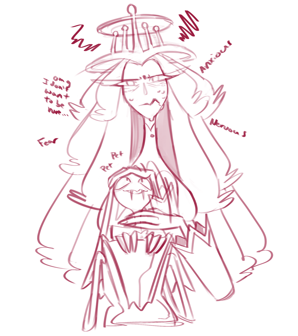 Her emotional support snake