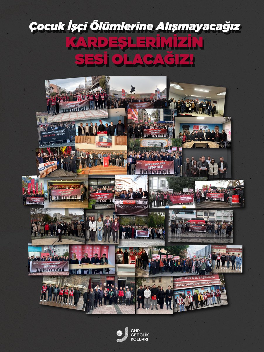 Herkes uyardı, öğrenciler ucuz emek değildir dedi, dinlemediler.

Göz göre göre onlarca çocuk ve genç hayatını yitirdi, kimse sorumluluğu üstlenmedi.

Hakikati sorumlusunun yüzüne haykıran ve çocuk ölümlerine tepki gösteren 16 TİP’li arkadaşımız tutuklandı.

MESEM’lerde yaşanan