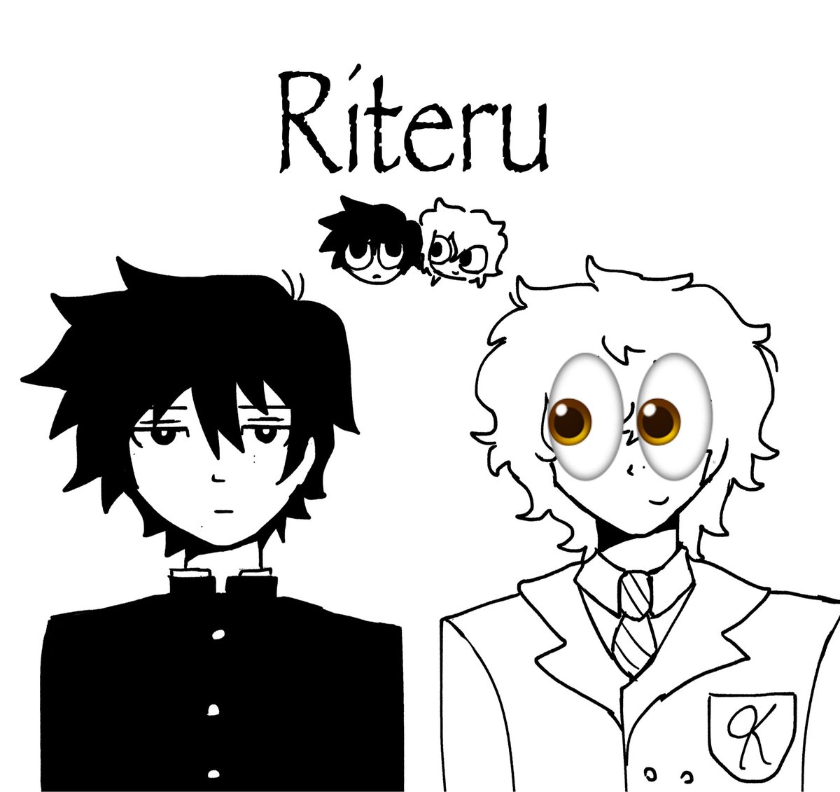 kuhkerio's tweet photo. been a while, do we even care about riteru anymore https://t.co/HKQB4xRtln