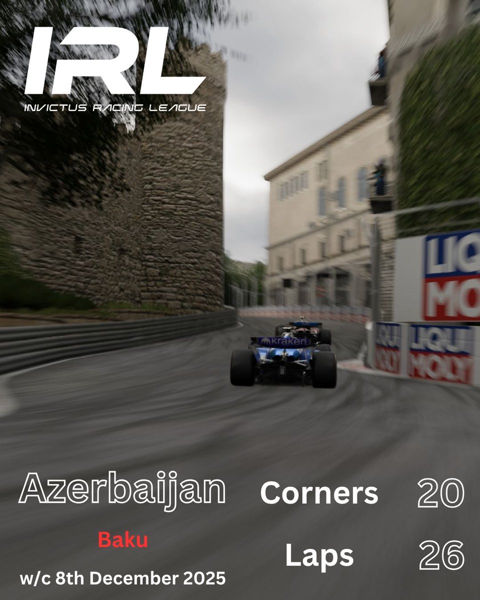 Invictus Racing League tweet media