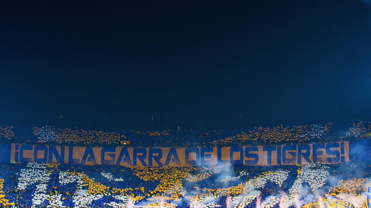 LIBRESYLOKOS's tweet photo. Gracias a todos por colaborar y hacer que las cosas sucedan. Una vez más quedó demostrado que el Volcán pesa, la única cancha que anota goles, ataja penales y gana partidos! 
Nos vemos el jueves con la misma ilusión y con la misma gente.

LA HINCHADA QUE JUEGA
#TigresUANL https://t.co/yRzvH1rfxp