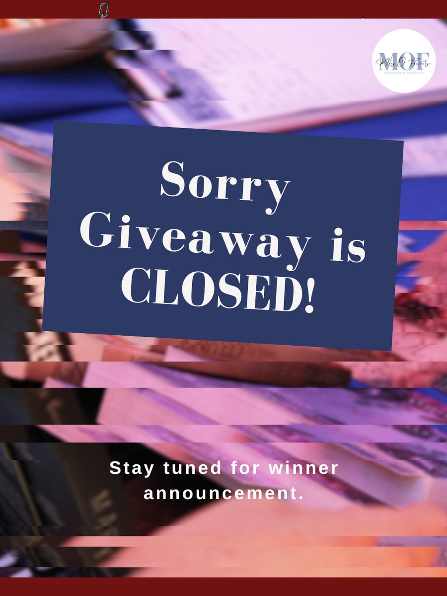 Giveaway's done, folks! Keep an eye out for the winner's announcement.

The love train has left the station! But don't worry, we are gearing up to reveal the lucky winner. Stay tuned and let the excitement simmer!