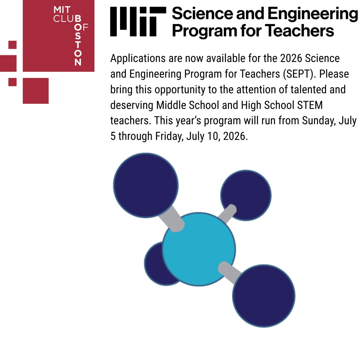 MIT Club of Boston tweet media