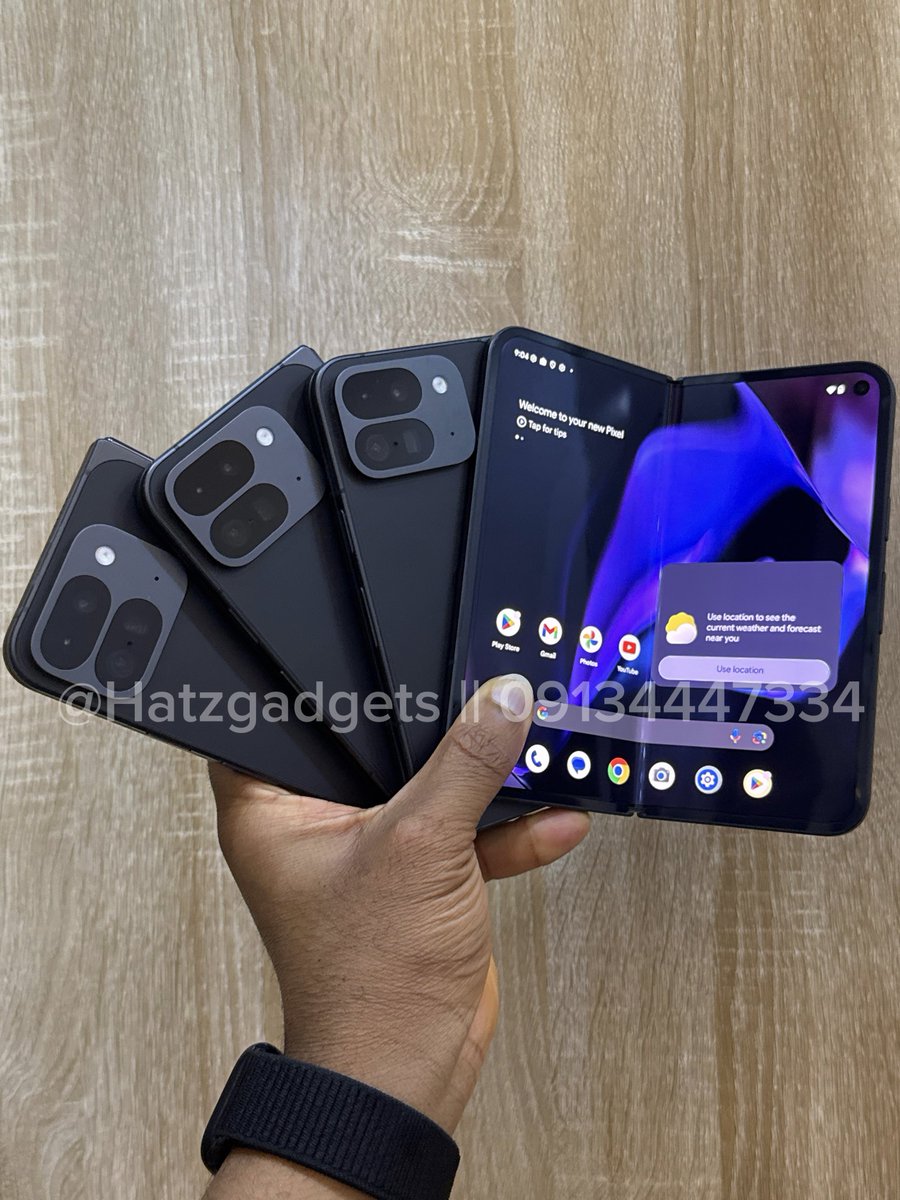Hatzgadgets's tweet photo. Google Pixel available Top Grade - Very Clean🔥

9 PRO XL
256GB - 920,000
512GB - 990,000

9 PRO FOLD
256GB - 1,250,000
512GB - 1,350,000

Pixel excels over other smartphones with its exceptional camera system

Nationwide Delivery

DM/Call:09134447334/Ikeja

Nigeria Wizkid Davido https://t.co/pzqiJYIJW9