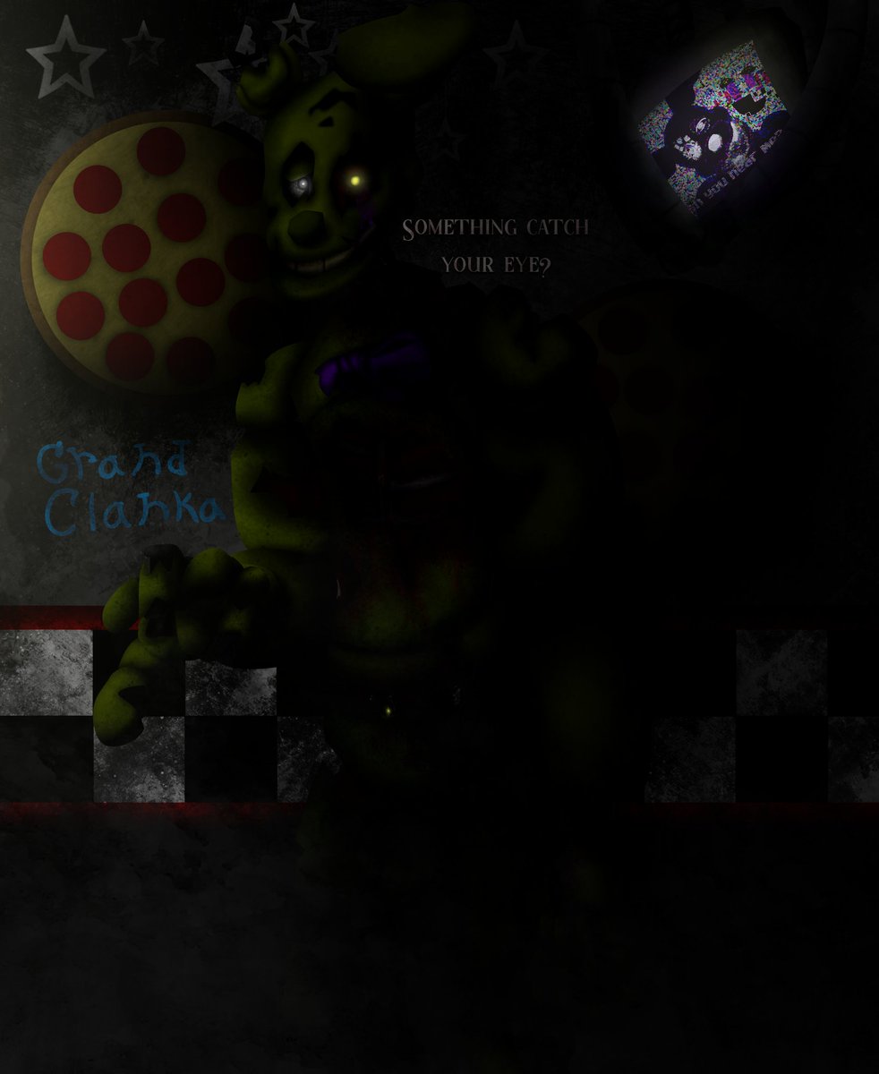 And now-
Thing I did, the second set are just bc the FNAF 2 movie came out.
I personally dubbed this trap Scoptrap, totally not bc I based it on a particular phobia or whatever-
(I based him also on how I act out Springtrap on VRC)
#springtrap  #fnaffanart #fnaf2movie #fnaf3