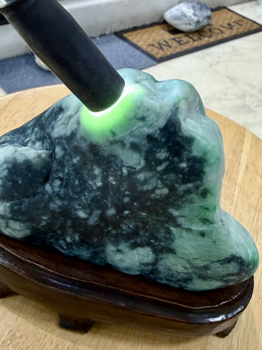 今日のヒスイは、 「ザ・金山⚫️🟢‼️」です😁 金山系（金山谷）と言