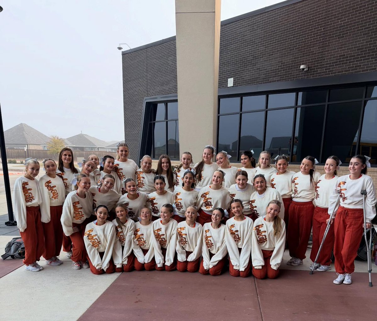 Moore_MS_CISD's tweet photo. Our Moore MS Cheer Team didn’t just show up… they cheered up the whole competition! They came home with 1st Place in their division for Top Fight Song and Top Band Chant! Huge shout out to our girls and coaches for raising the bar and the spirit! We are so proud of you. 📣🧡 https://t.co/E3dHd0ljES