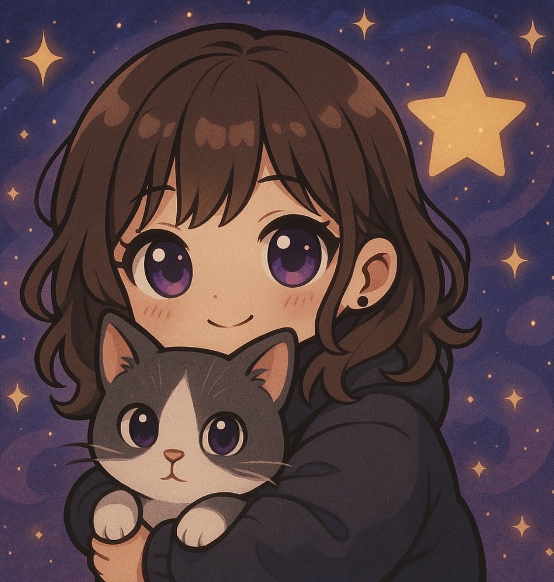 cinnamonbblues's tweet photo. @ashliedoesart I'd love to start streaming and bring this cutiepie to life. I'm keeping my fingers crossed for everyone participating in the giveaway! 🫶🏻🍀 https://t.co/H1qy1mC7qS