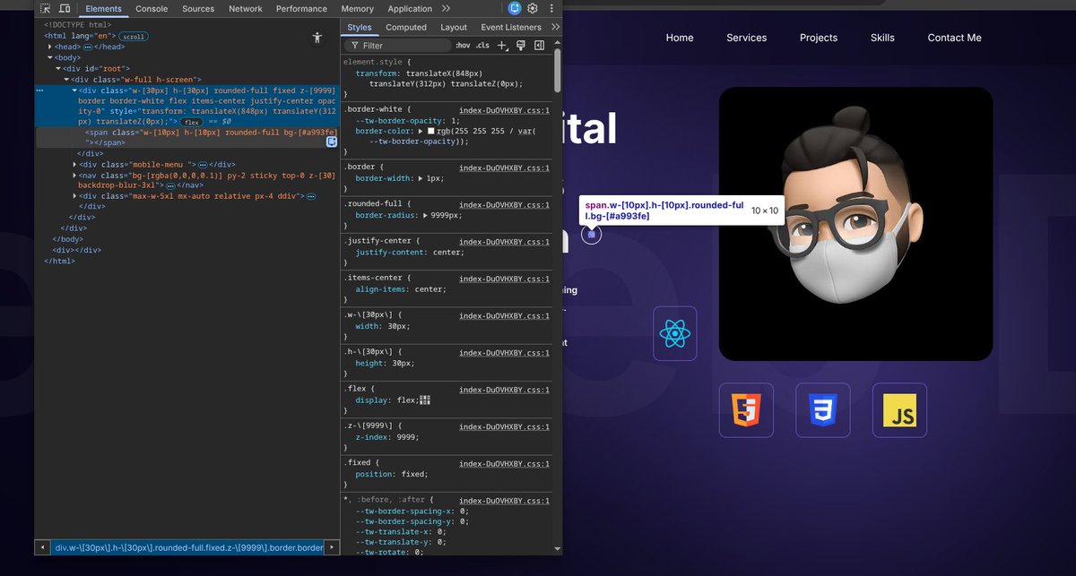 heyricky__'s tweet image. For the next one, I do know some devs use this for quick debugging, but not all...
This is the &quot;CSS Debug Tools&quot; under Elements
You can literally see:
• layout shifts
• unused CSS
• box model
• responsive issues
This saves you hours of “why is this damn div misbehaving?”