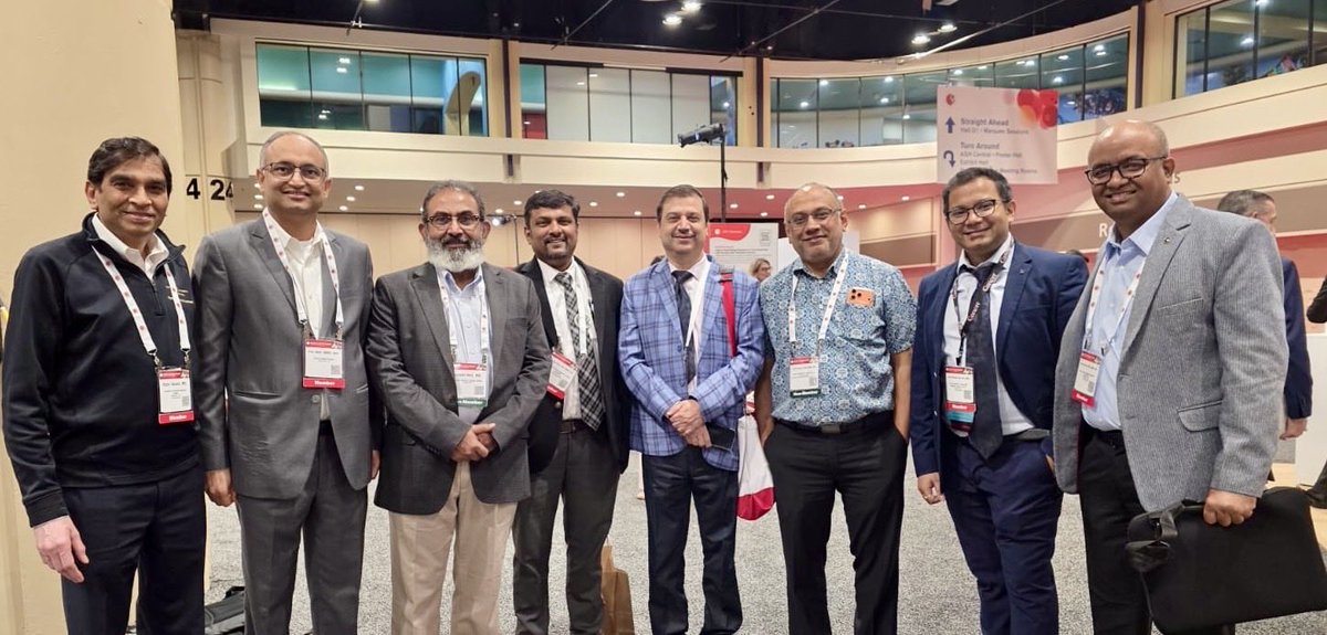 chepsyphilip's tweet photo. hASHtagged! It was fantASHtic meeting some of the most brilliant minds I’ve known ⁦@jayastuMD⁩ ⁦@DrPMPGI⁩ ⁦@RahulDoc2⁩ ⁦@BipinSavani⁩ #ASH25 https://t.co/oiss8IQPwG