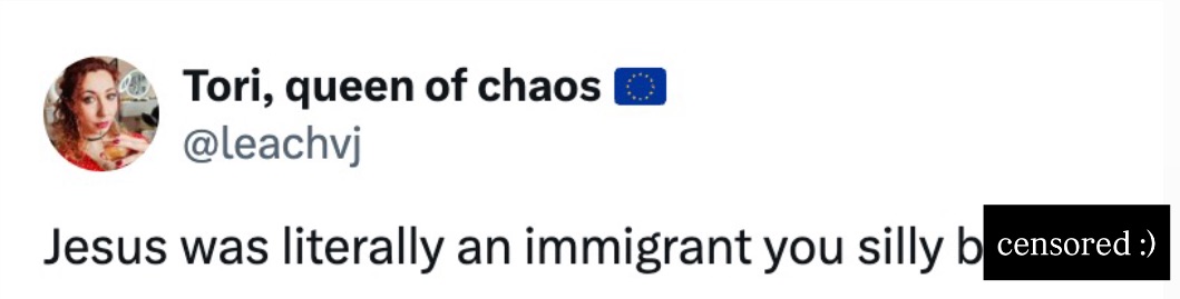 howertonjosh's tweet image. You&apos;re going to see Jesus selectively-edited for political purposes like this a lot in the coming days. Few things to remember...

1. Jesus never broke immigration laws

2. Jesus did not “immigrate”: He left Nazareth (in the Roman Empire) to go to Egypt (also in the Roman Empire)…