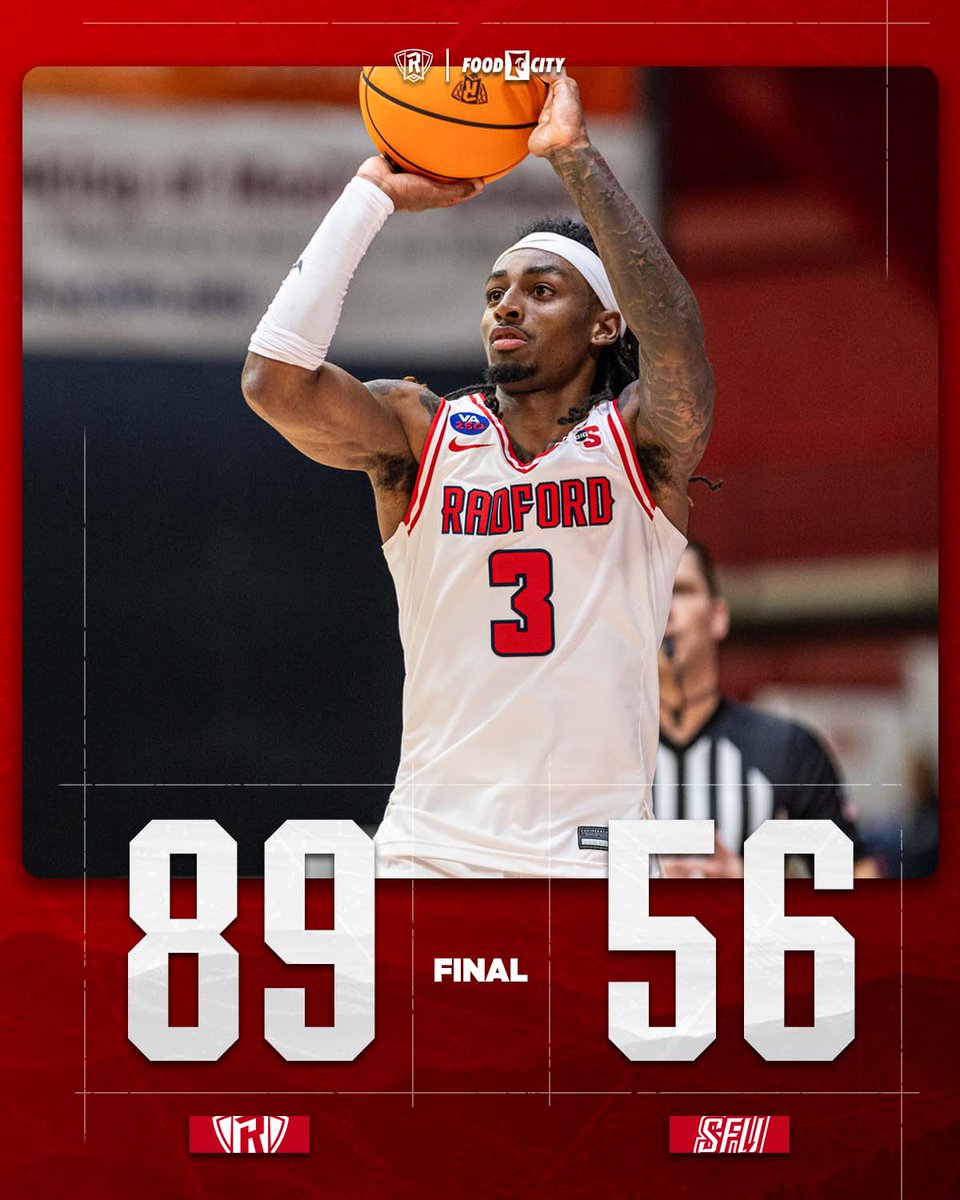 Radford Men's Basketball tweet media