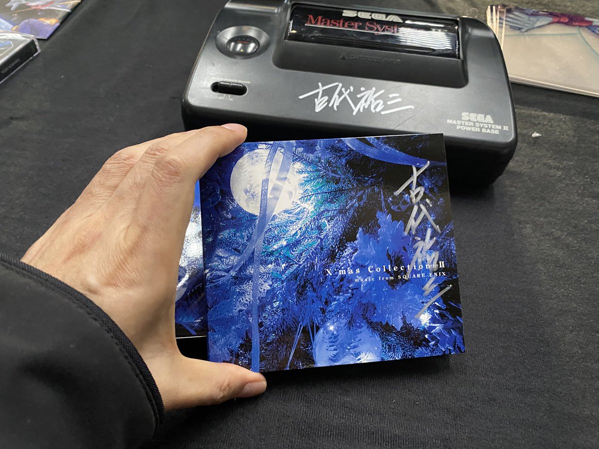 砲神エグザクソン　サイン入り 海外のゲームファンのマニアっぷりには、毎回本当に驚かされます。今回