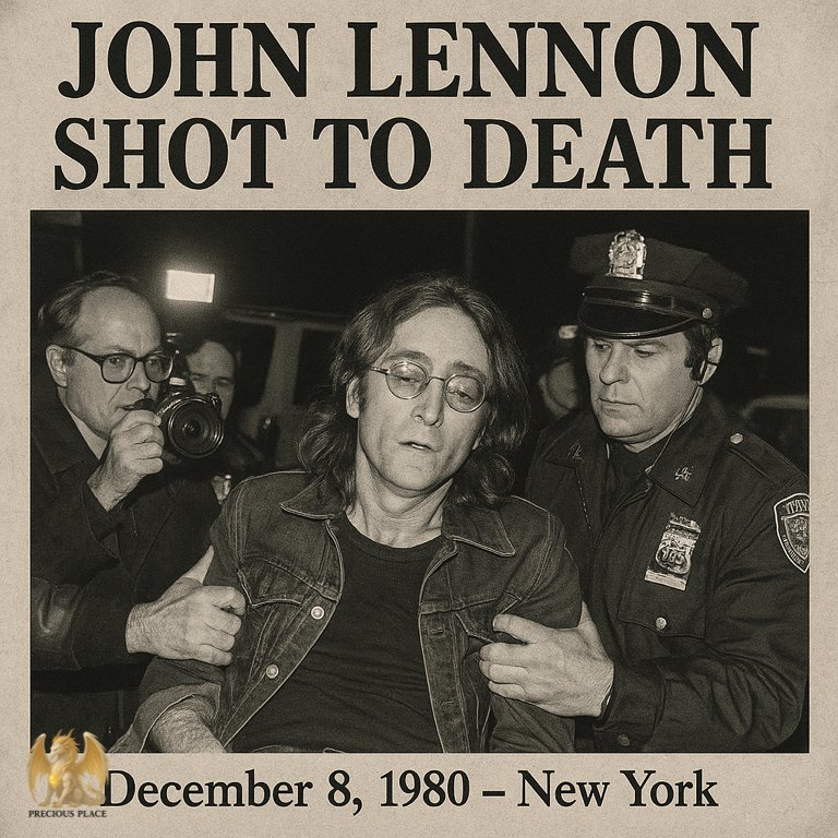 1980年12月8日：ジョン・レノン射殺事件（ニューヨーク）