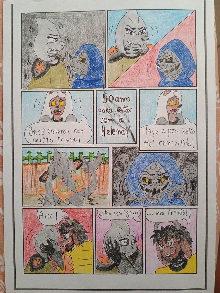 e_tepper's tweet image. "Abismo", cap:59. Dioscorus nunca permitirá que o sangue prevaleça.