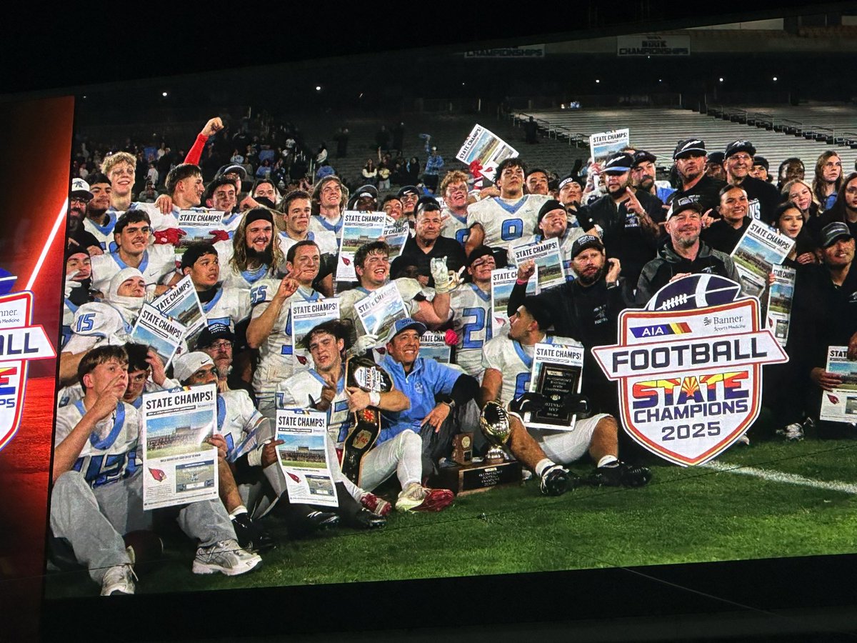 Still trying to wrap my head around what we just accomplished… back-to-back state champions. That’s something most people only dream about, and we lived it together.

This season wasn’t just about the wins, the trophies, or the headlines. It was about the work we put in when