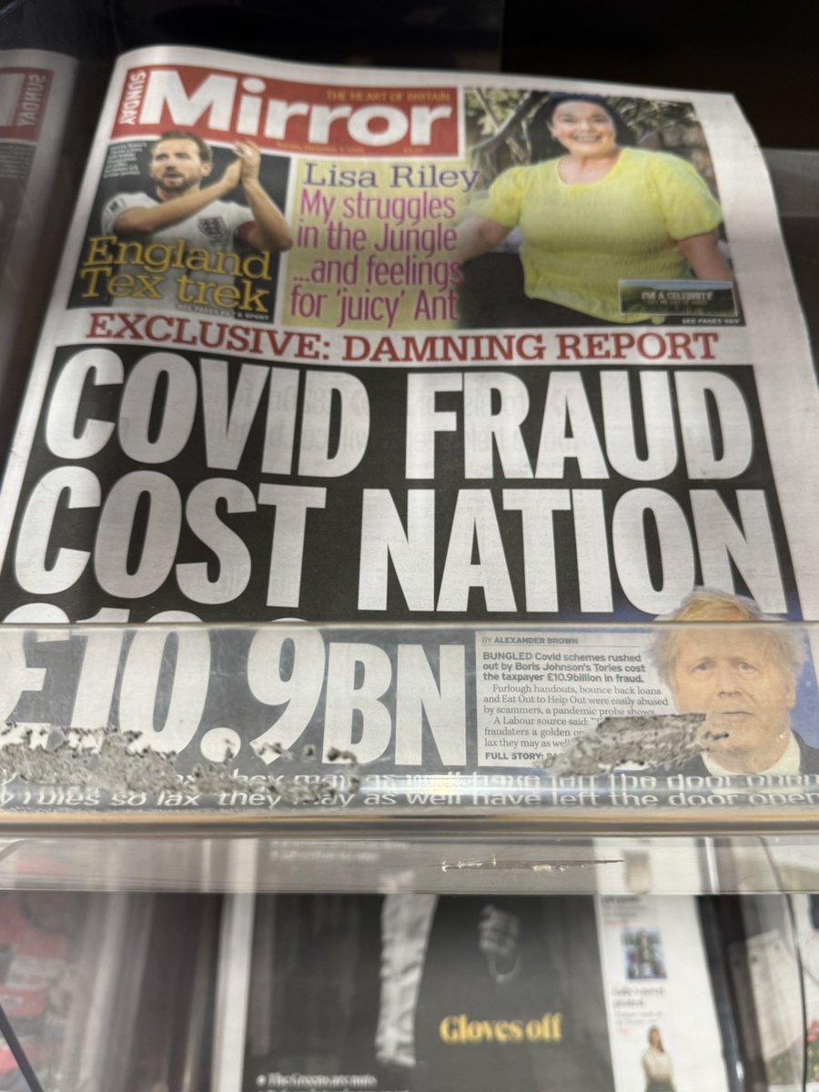 Covid fraud.