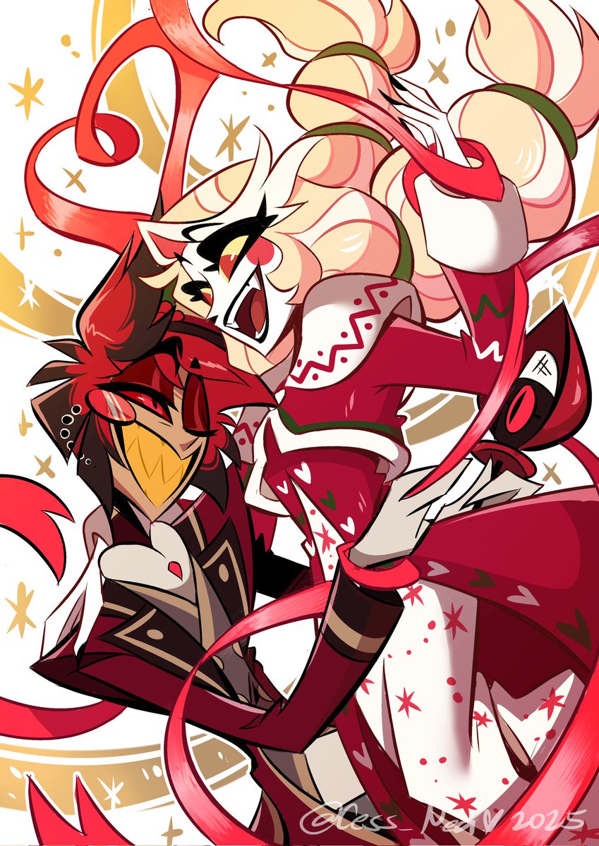 Tis that season 🌈❌🦌🎄
#charlastor #radiobelle #アラチャ #HazbinHotel