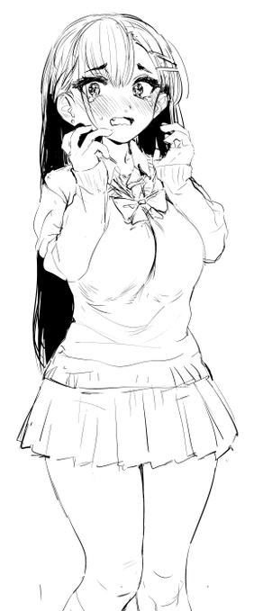 ねてようびで完全にNO YARUKIになってしまっていたけどカワイイ顔が描けたのでやる気が出てきた 