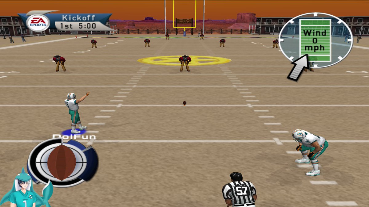 Dolphyq8's tweet photo. LIVE NOW!
Madden NFL 2001
Miami Dolphins VS All Special/Secret Teams
https://t.co/MgOt3lgmpX
https://t.co/IMsWbzmQZ6
https://t.co/Sv6flv8ajP #vtuber #vtuberen #miamidolphins #gofins #gophins #finsup #phinsup #nfl #madden2001 @MiamiDolphins  #dolfun #dolphin #youtube #twitch #kick https://t.co/uIjl9hCPmi