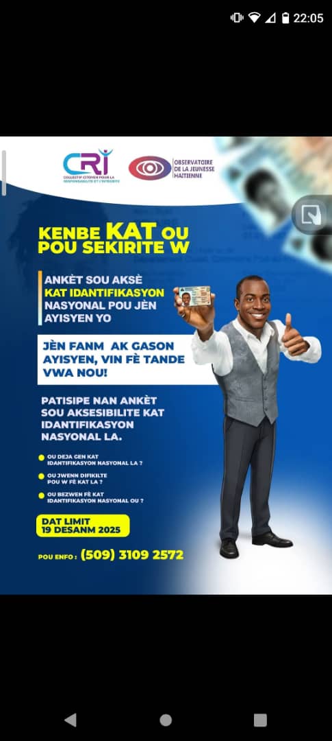 Observatoire de la Jeunesse Haïtienne (OJH) 🇭🇹 tweet media