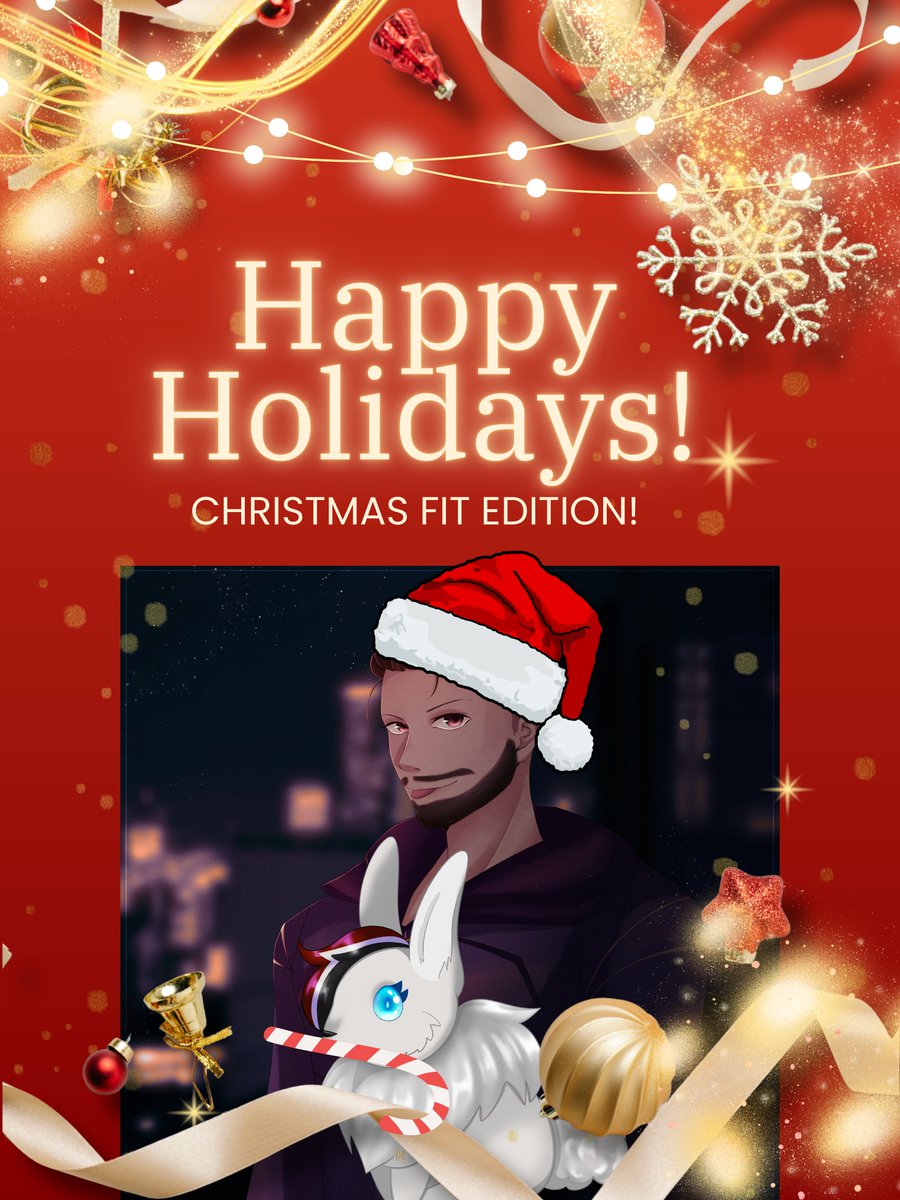 HOLLOWS!
I WANT YOU TO SHOW US YOUR HOLIDAY CHEER!
<a href="/Squishyybunn/">squishyybunnyy</a> &amp; I will be rating your Christmas cheer this year!
Submit your holiday fit here in the form, Vtuber or IRL!
View in SAT the 13th, 7 P.M. EST as we take a look!
forms.gle/oyQVK5EKDnQfKw…