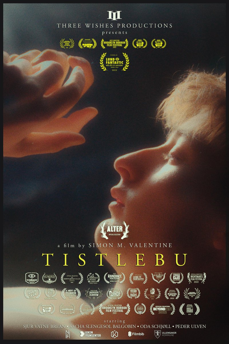 Brassylassy's tweet image. Four horrors.  Tistlebu was top notch folk horror, I demand a full film, so many questions!  Stalked was horror by numbers and why was she dressed as a dildo with that outfit?  
#HorrorShorts #Tistlebu #FunStation #Stalked #TheArmoire