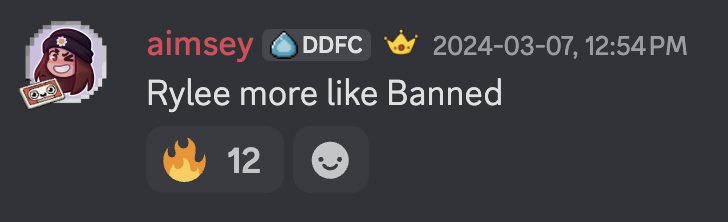 Reminisisng on old aimsey dsicord messages and saw this. Like what was that for.