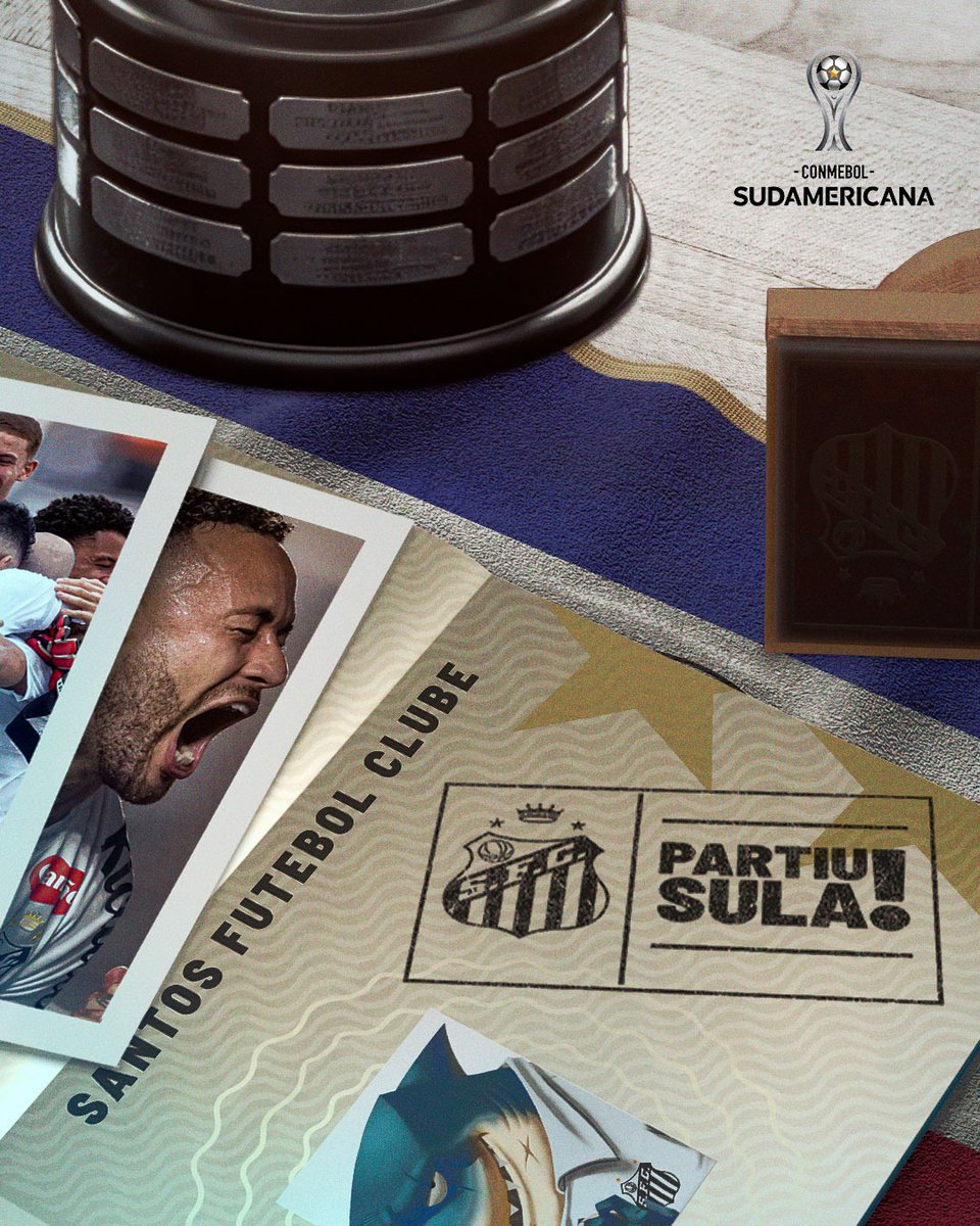 SantosFC's tweet photo. A vaga para a CONMEBOL #Sudamericana está GARANTIDA! ☑️ https://t.co/7aqYMnAIPB