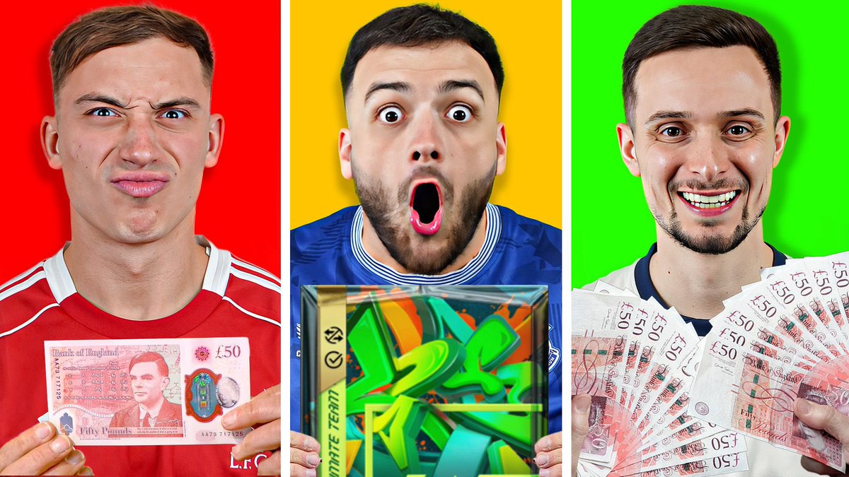 NEW SUNDAY VIDEO IS LIVE!!! 🚨

100,000 FC Points Decides Our Team!
youtu.be/AG2FAAkCkcg?si…