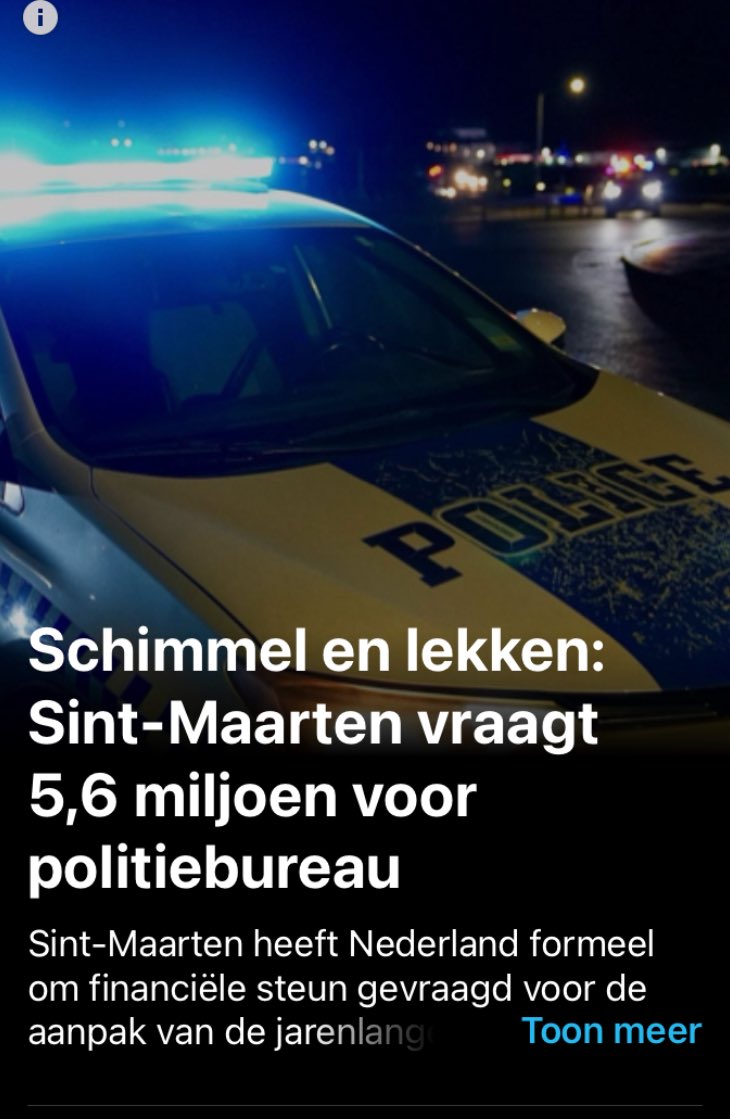 Sint Maarten denkt ook als het Binnenhof verbouwen miljarden mag kosten mag een politie bureautje ook wel miljoenen kosten