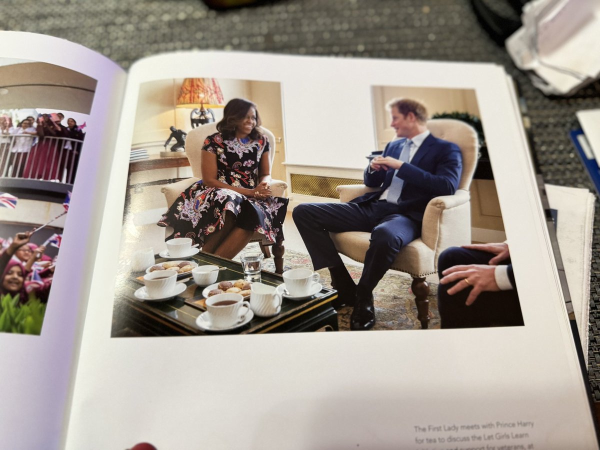 Our Global Prince! He has always been about Duty and Service! #PrinceHarry  Here with FLOTUS in KP.