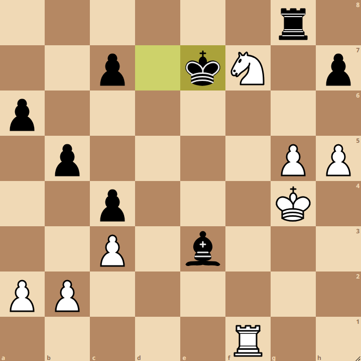 IMIljaSirosh's tweet photo. ♟️DAILY CHESS PUZZLE♟️
Test your endgame skills.
The following position is from Erdogmus-MVL (2025).
❓What would you play with White here?🤔
Drop your answers in the comments!👇
#chess #chesspunks #Day342