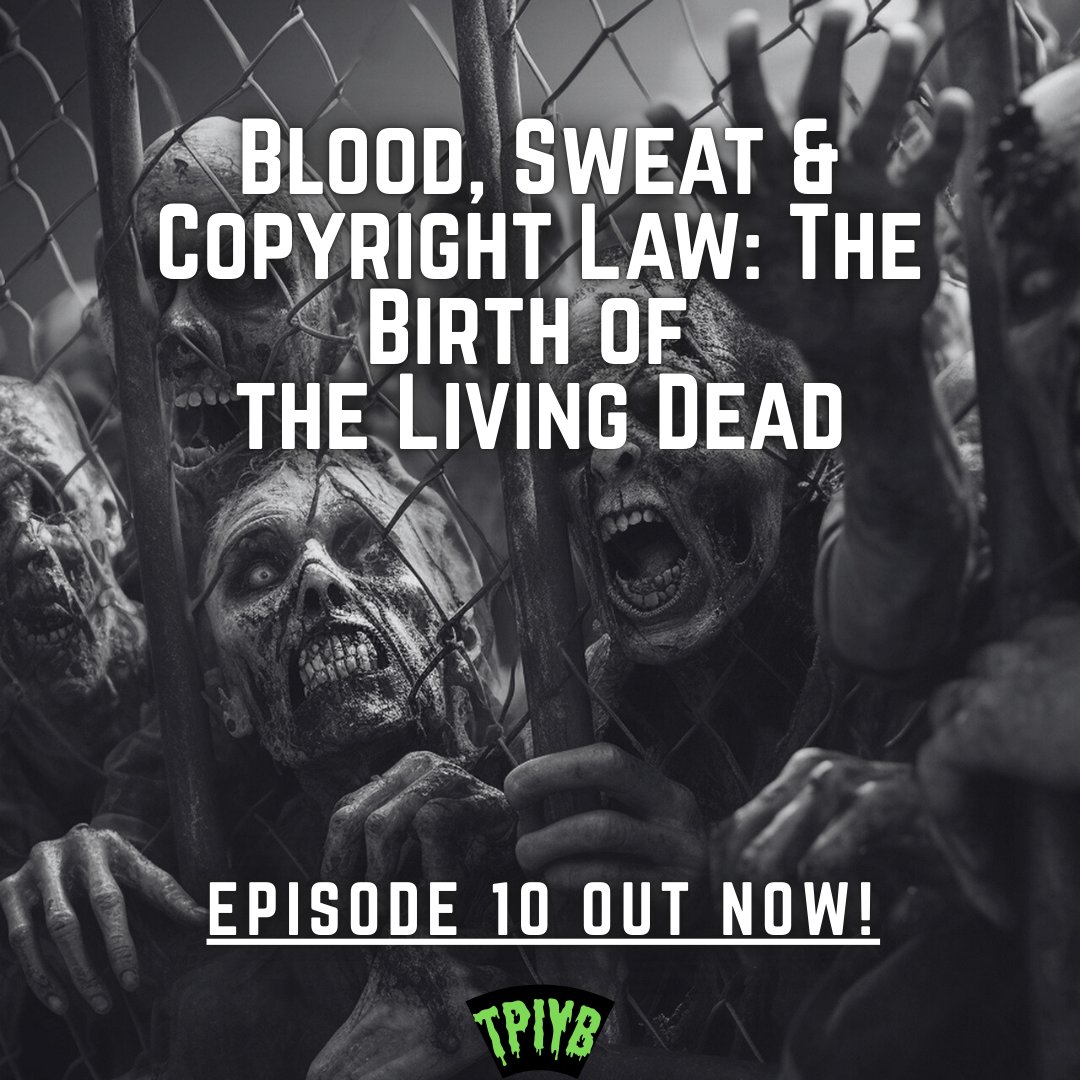 podinbasement's tweet photo. Romero didn’t just make Night of the Living Dead.

He accidentally inventing an entire zombie empire… and forgot to copyright it.

@El__Ben &amp; @JoeGarzaCreates break down the doc Birth of the Living Dead and the filmmaking chaos behind a horror revolution. https://t.co/oNFsIF9Bg2