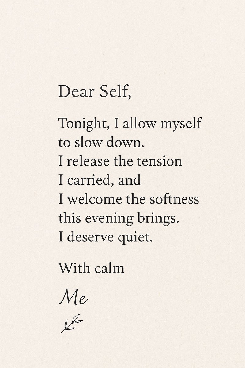Sampee24_7's tweet photo. Let go. Breathe. Rest. The night is here to hold you. 🤍🌙
#DearSelfNotes #NightAffirmation #RestIsHealing #SoftNights #EmotionalCalm #DailyReflections https://t.co/dpmEUHJKhM
