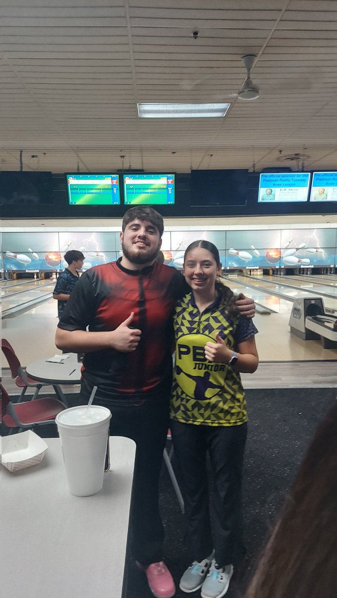 <a href="/Bowlerjett1/">bowlerjett1</a> <a href="/bowler_lovie/">Lovie Cosby</a> First adult/Youth tournament for these two youts! It is bitter sweet for <a href="/cosby_jr/">Donald Cosby Jr 🇺🇸</a> and I.  Enjoy watching them bowl! Onto the finals!