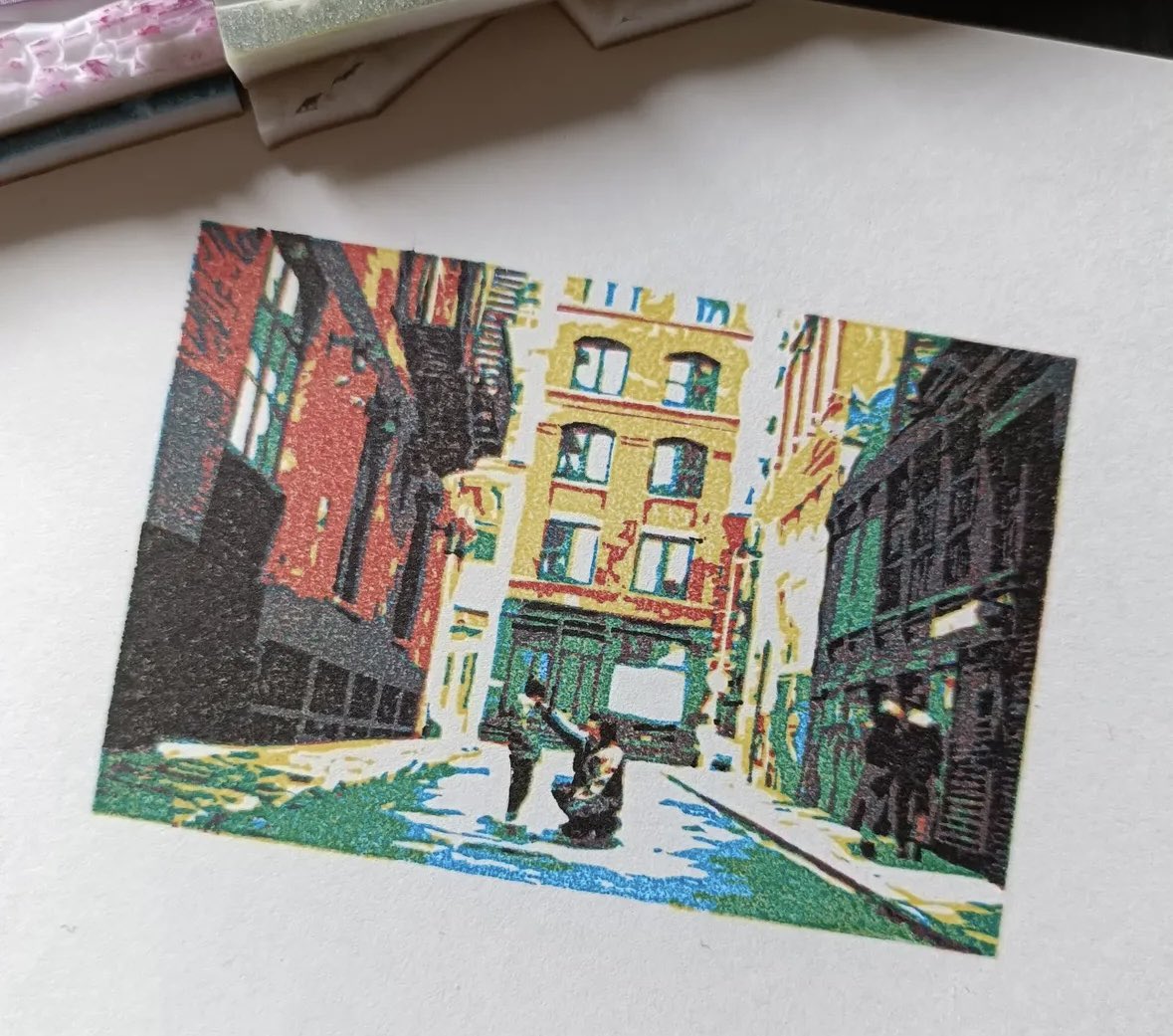 ホビペンさま これもひとつずつ手作りの消しゴムはんこですよー❤️