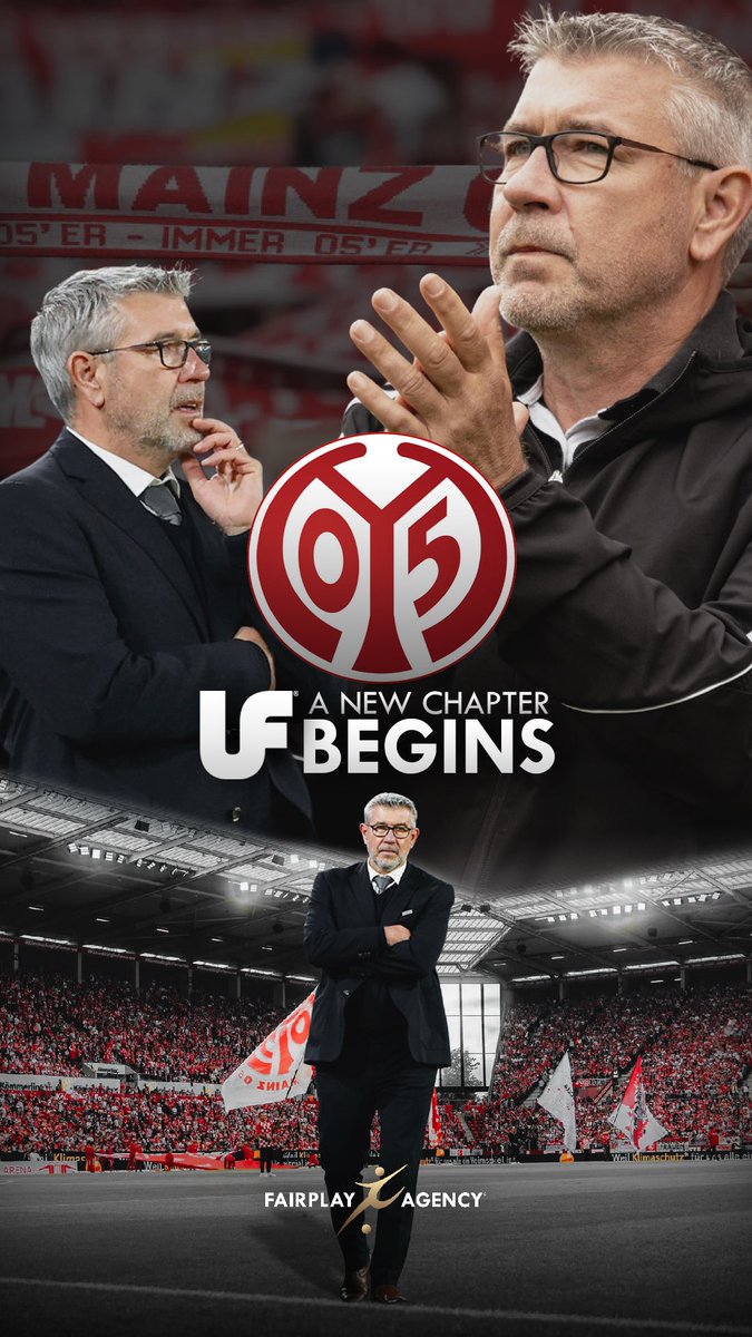 We’re proud to have supported the appointment of Urs Fischer as the new head coach of Mainz 05, alongside Markus Hoffmann and Sebastian Podsiadly. Thank you to Christian Heidel and Nico Bungert for the professional collaboration. #UrsFischer #FairplayAgency <a href="/1FSVMainz05/">1. FSV Mainz 05</a>