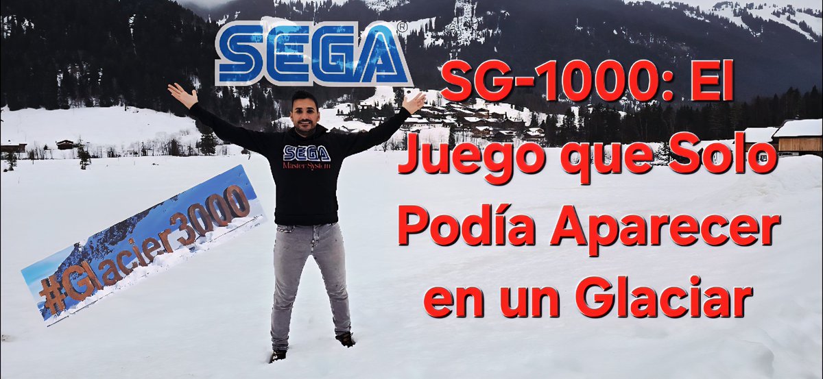 VisualMemory98's tweet photo. Una gran foto para presentar el nuevo video. SEGA Y LOS ALPES SUIZOS !!!!!#Retrogame #Sega #Sg1000 #Sc3000 https://t.co/pDhb9KaVa1