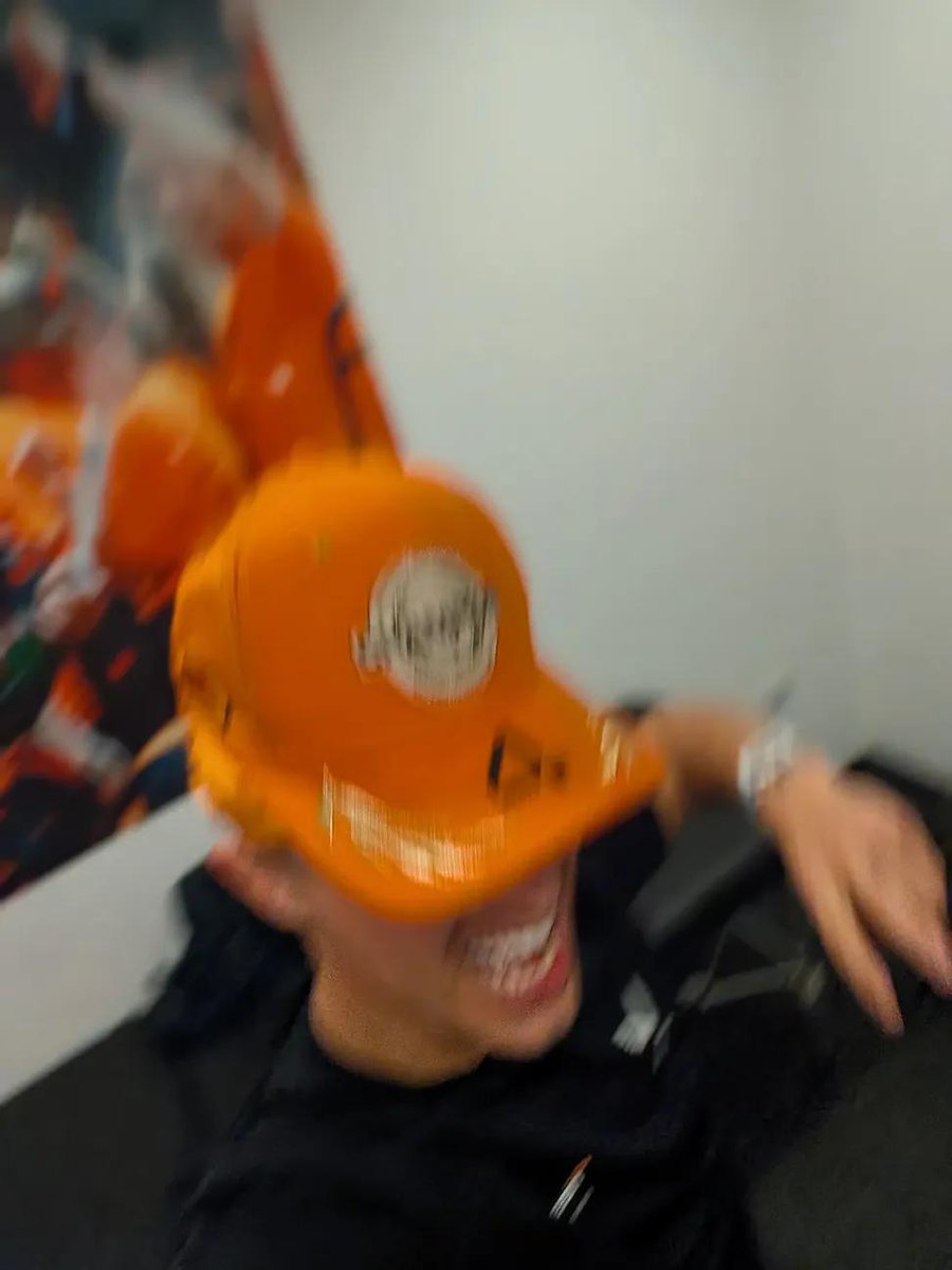 pitstoposcar's tweet photo. you can just tell that lando is about to have the wildest night of his life 😭 @LandoNorris https://t.co/pIMezZexWL