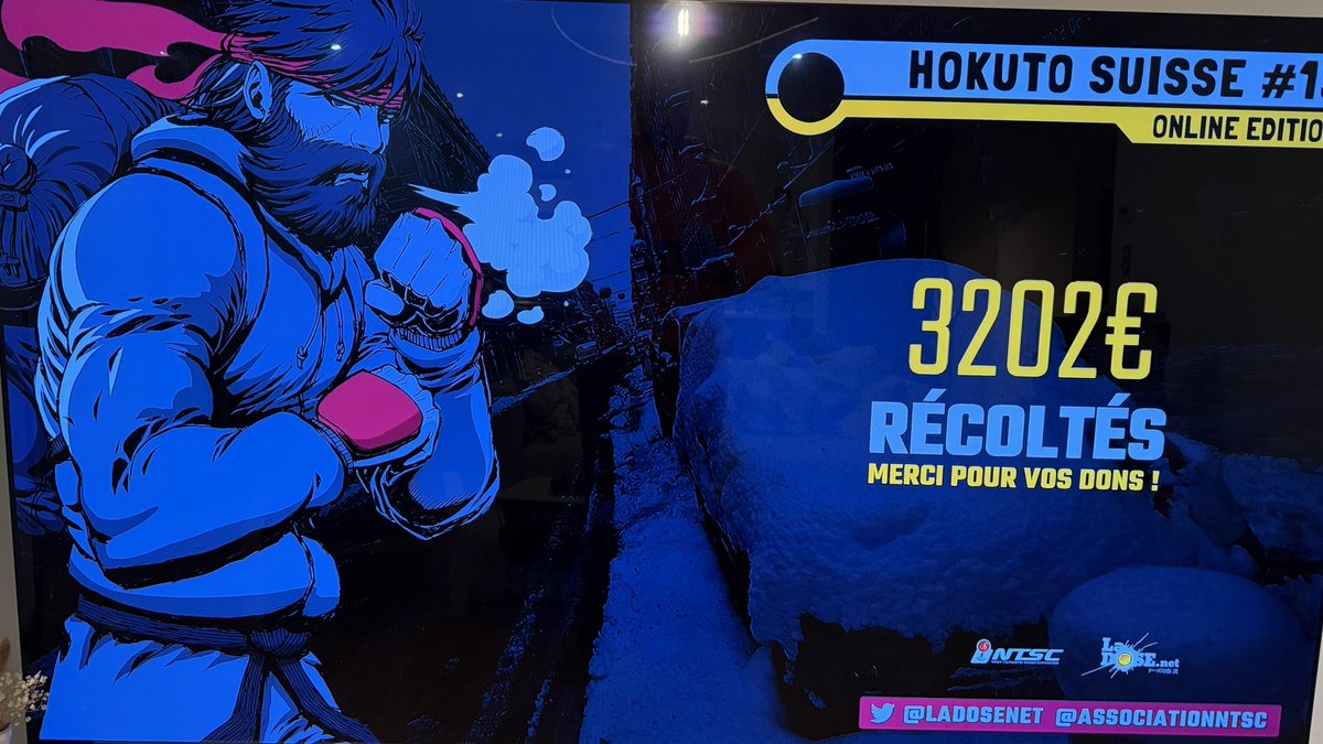 3202 € RÉCOLTÉS !! 

Un immense MERCI 🙏 à toutes et tous ❤️

On va pouvoir acheter les sacs pour les personnes les + démunies. 

Bravo et merci à <a href="/LaDoseNet/">LaDOSE.net 👥</a> et <a href="/AssociationNTSC/">Association NTSC</a>, piliers de notre commu, qui se mobilisent chaque année 😍

PS : la cagnotte est toujours ouverte 😉