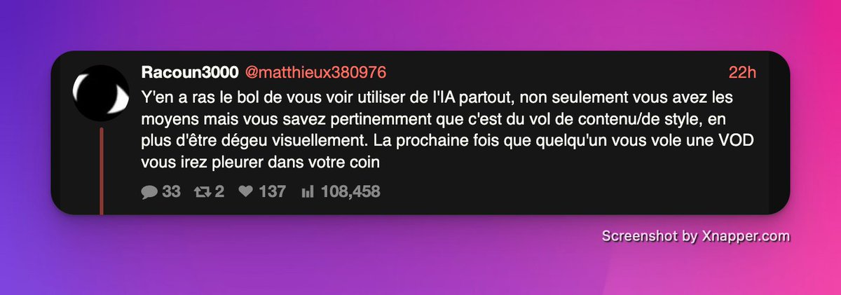 Si vous l'avez raté.